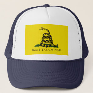 Treten Sie nicht auf meiner Gadsden-Flagge Truckerkappe