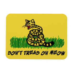 Treten Sie nicht auf Meow Magnet