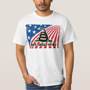 Treten Sie nicht auf mich als Patriotikerin T-Shirt