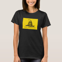 Treten Sie nicht auf mich Gadsden Flag BLACK YELLO