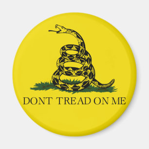 TRETEN Sie NICHT AUF MIR, die Gadsden-Flagge Magnet