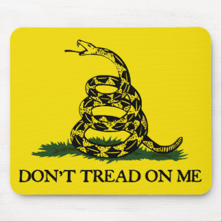 Treten Sie nicht auf Mir-Gadsden Flagge Mousepad