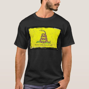 Treten Sie nicht auf mir Gadsden-Flagge T-Shirt