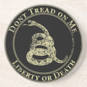 Treten Sie nicht auf mir Getränkeuntersetzer