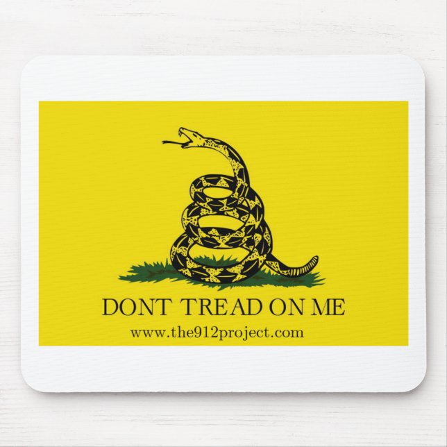 Treten Sie nicht auf mir Mousepad (Vorne)
