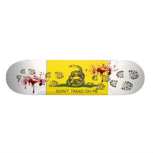 Treten Sie nicht auf mir Skateboard