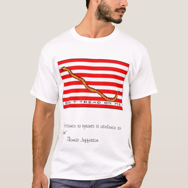 Treten Sie nicht auf mir T-Shirt (Vorderseite)