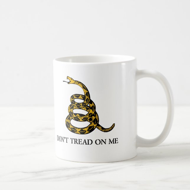 treten Sie nicht auf mir - Tasse (Rechts)