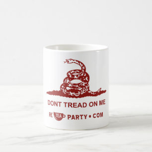 Treten Sie nicht auf mir Tee-Party-Tasse Tasse