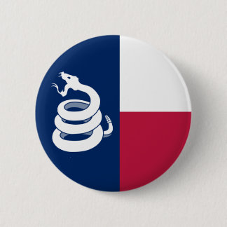 "Treten Sie nicht auf Texas" Knopf Button