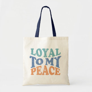 Treu meinem Frieden Tote Bag Tragetasche