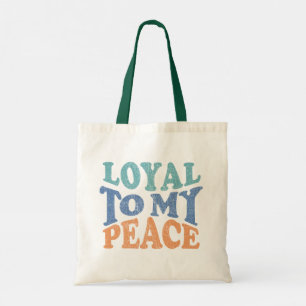 Treu meiner Friedens-Tasche Tragetasche