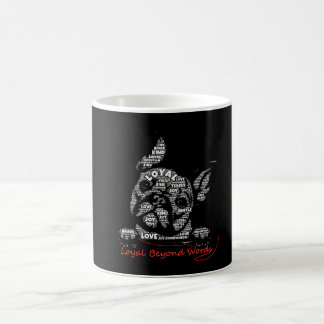 Treu über Worte hinaus Kaffeetasse