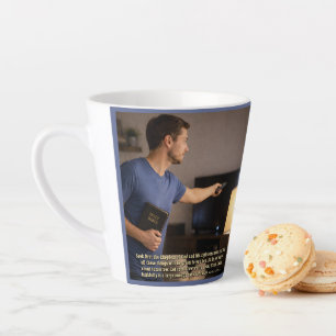 Treu zu leben genügt milchtasse