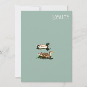 Treue der Enten Save The Date