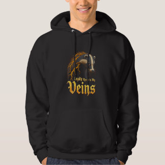 Treue fließt durch meine Adern Wilder Honigdachs K Hoodie