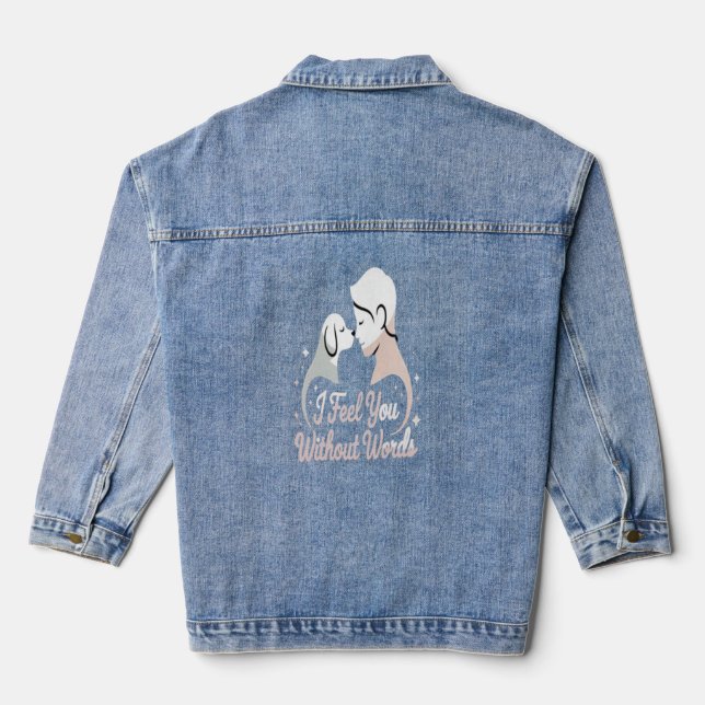 Treue Verbindung Jeansjacke (Rückseite)
