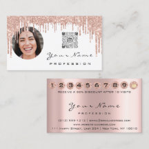 Treuekarte 10 Punch Golden Crown Rose QR Foto