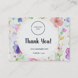 Treuekartenstrategie für die Kundenbindung Visitenkarte