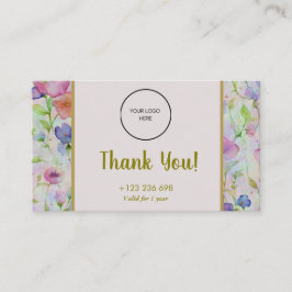 Treuekartenstrategie für die Kundenbindung Visitenkarte