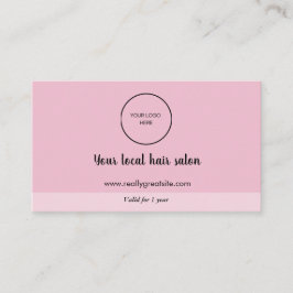 Treuekartenstrategie für die Kundenbindung Visitenkarte