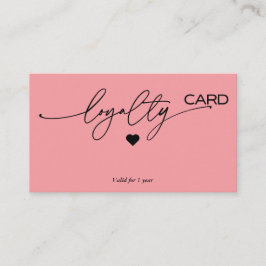 Treuekartenstrategie für die Kundenbindung Visitenkarte