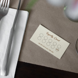 Treueprämie für Kunden von Cottage Food-Unternehme Visitenkarte