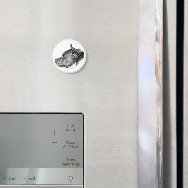 treuer Begleiter Blick Magnet (In Situ (Kühlschrank))
