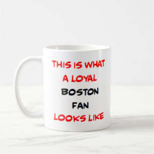 treuer Boston-Fan Kaffeetasse