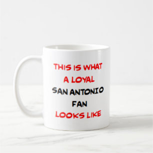 treuer Fan aus San Antonio Kaffeetasse