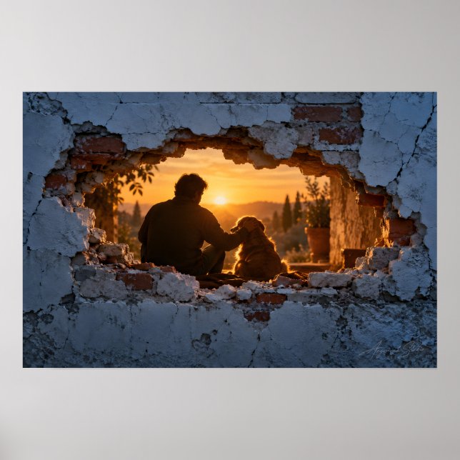 Treuer Freund Poster (Vorne)