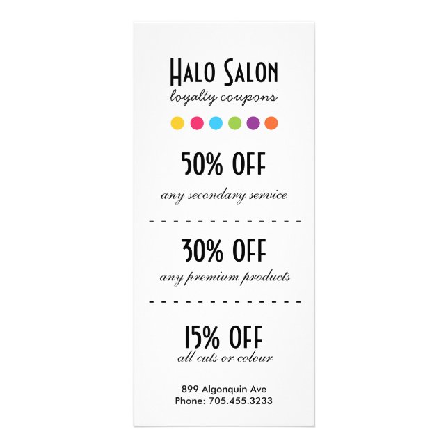 Treuhandcoupon-Karten Werbekarte (Vorne)