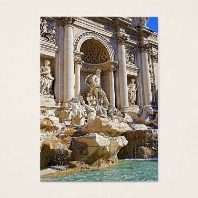 Trevi-Brunnen (Vorderseite)