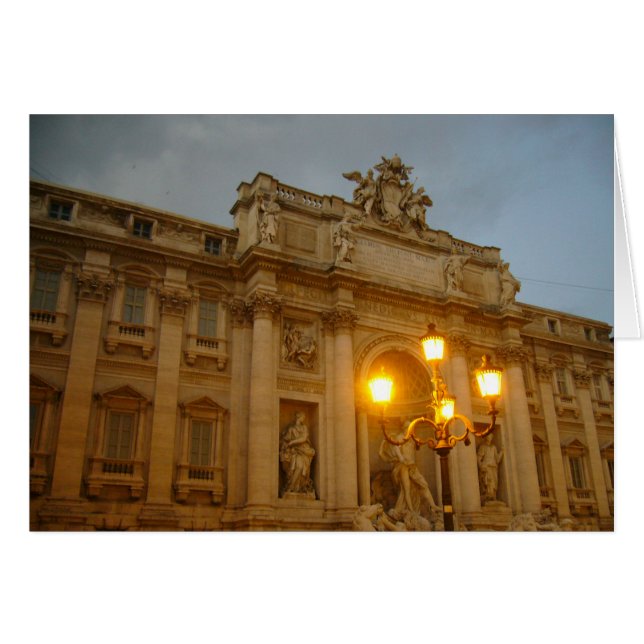 Trevi-Brunnen (Vorderseite (Horizontal))