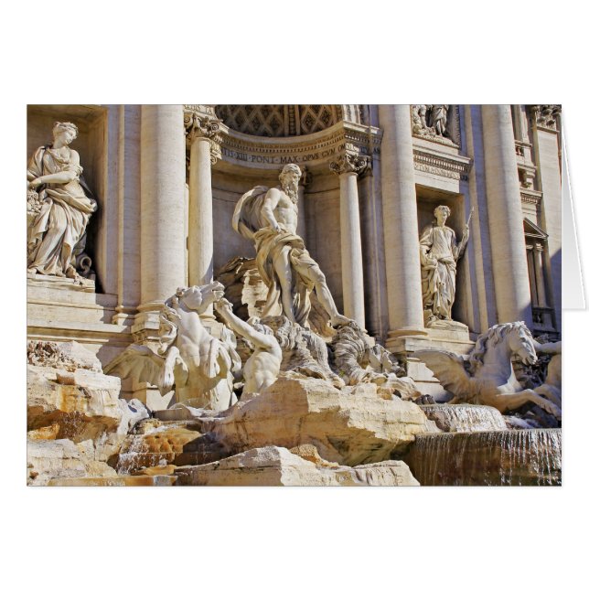 Trevi-Brunnen (Vorderseite (Horizontal))