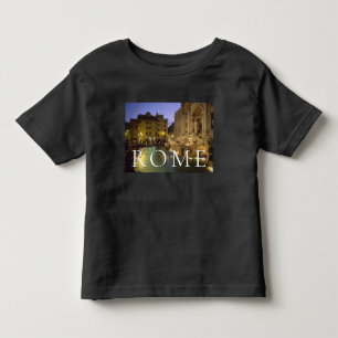 Trevi-Brunnen bei Nacht Rom, Latium, Italien Kleinkind T-shirt