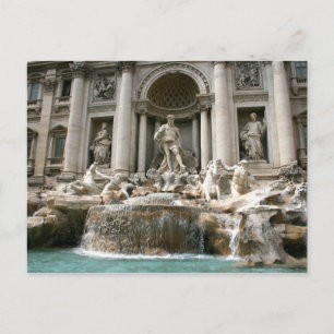 Trevi-Brunnen (Fontana di Trevi) - Rom Postkarte