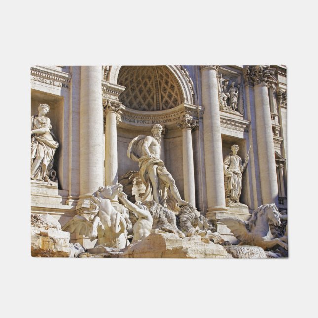 Trevi-Brunnen Fußmatte (Vorderseite)