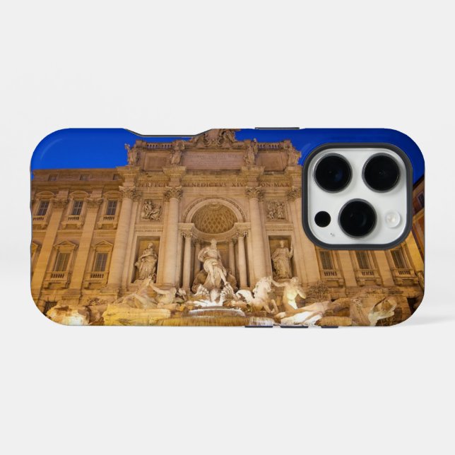 Trevi-Brunnen iPhone Hülle (Rückseite (Horizontal))