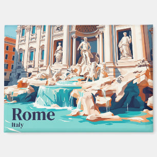 Trevi-Brunnen Italien Magnet