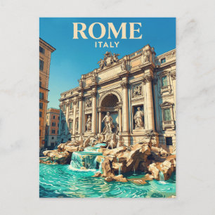 Trevi-Brunnen Italien Postkarte
