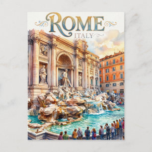 Trevi-Brunnen Italien Postkarte