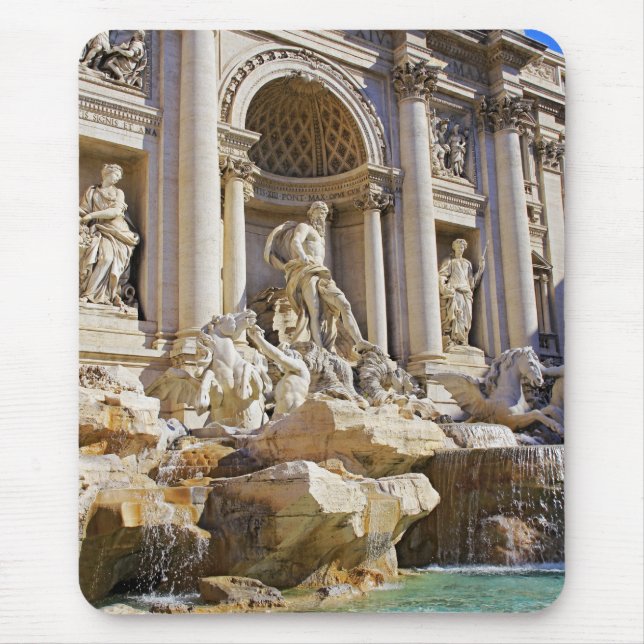 Trevi-Brunnen Mousepad (Vorne)