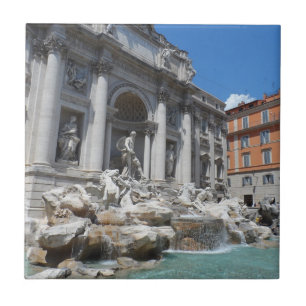 Trevi-Brunnen Rom Fliese