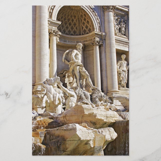 Trevi-Brunnen Rom Fotografie Briefpapier (Vorderseite)