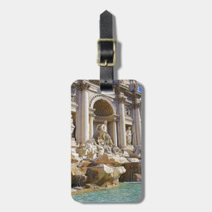 Trevi-Brunnen Rom Fotografie Gepäckanhänger
