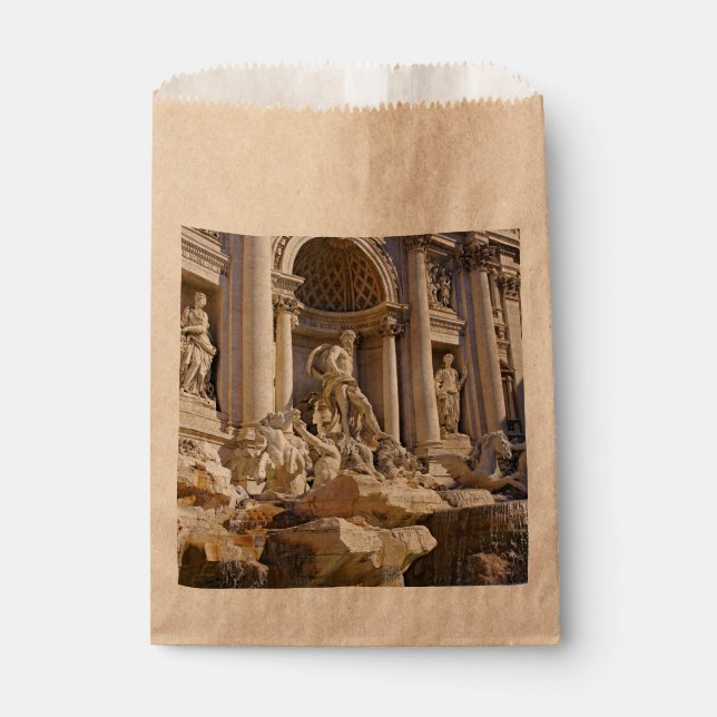 Trevi-Brunnen Rom Fotografie Geschenktütchen (Vorderseite)