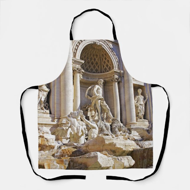Trevi-Brunnen Rom Fotografie Schürze (Vorderseite)