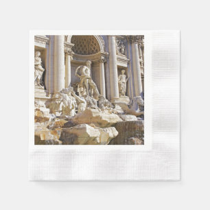 Trevi-Brunnen Rom Fotografie Serviette