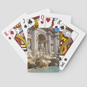 Trevi-Brunnen Rom Fotografie Spielkarten